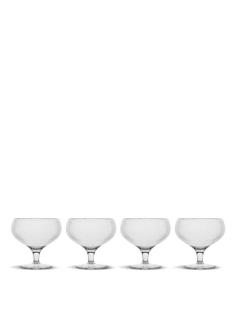 SAGAFORM Billi coupéglas, 4-pak